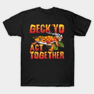 Gecko Get Yo Act Together Lizard T-Shirt